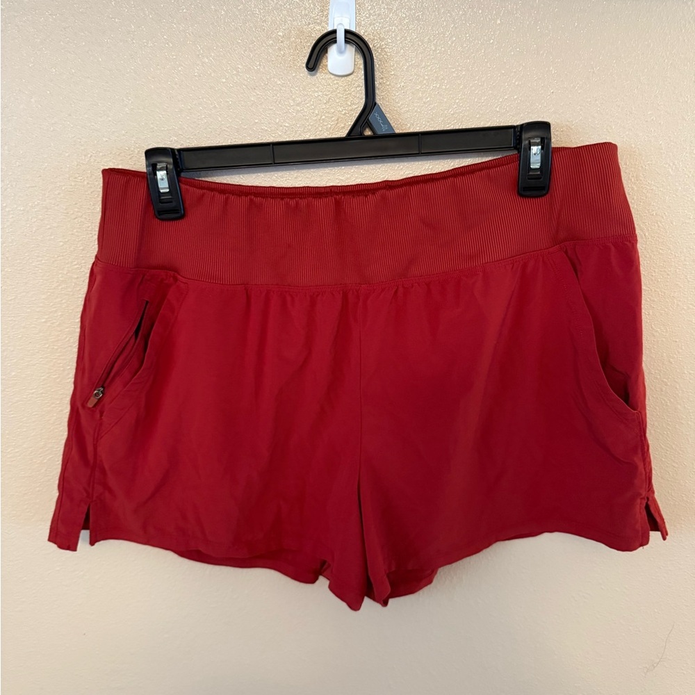 All in Motion Women's Red Athletic Shorts